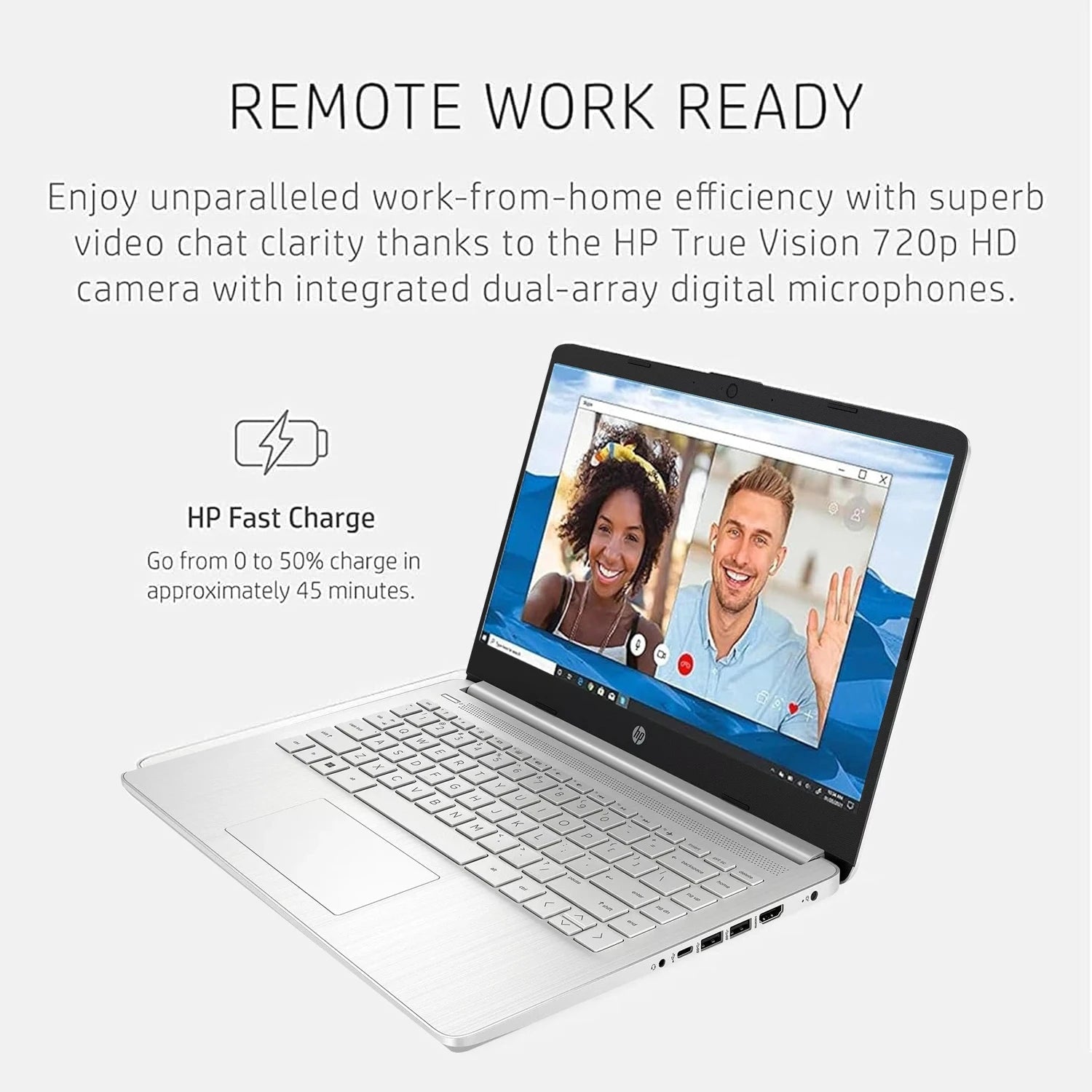 HP Windows 11 Laptop - 8GB RAM / 256GB SSD
